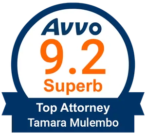 Tamara Avvo Badge 9.2