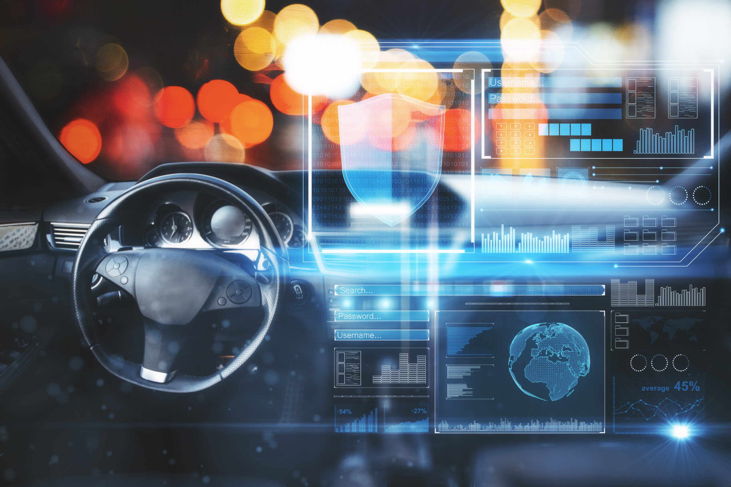 self-driving car